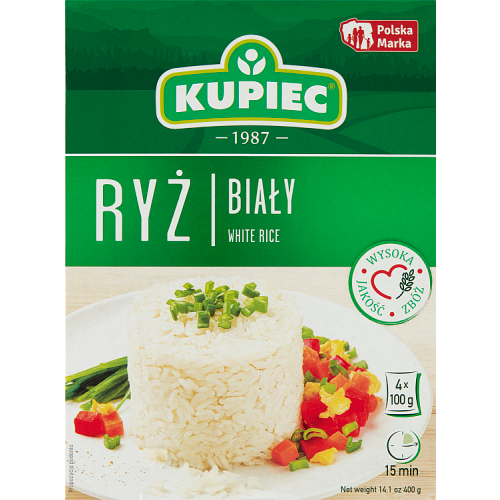 Hvide langkornede ris fra Merchant 4*100g