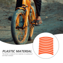 1Oranje Reflecterende Fietsband Sticker Waterbestendig En Duurzaam