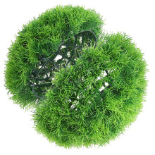 1Realistische Plastic Plantbal Levendig Groen Voor Kameraccent