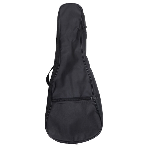 1Ukulele Koffer Draagbaar Waterdicht Zwart Gewatteerd