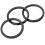 3St Carbon Headset Spacers Vervangbare Gasket Voor Racefiets 1