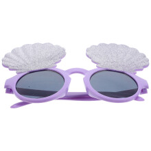 1Paar Hawaiiaanse Party Bril Paars ABS, Leuk Voor Foto Props En