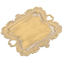 1Gekleurde Vintage Sieradenhouder Metaal Tray