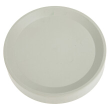 1Ronde Plantenroller Beige Kunststof Met Wielen Voor Potten