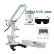 (110V US PLUG) Uvb 311nm Uvb Light Phototherapy For Vitiligo Psoriasis Eczema Skin Problems Treatment Ultraviolet Lamp 110v/120v