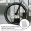 Professionele Zilveren Reflecterende Fietsaccessoires 8