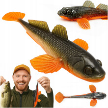 Gummiagn Libra Lures GOBIO 18.6cm Vertikal 111 Vred Carot