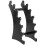 Makeup Brush Drying Stand, Duurzaam Zwart Plastic En Compact 7