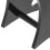 Makeup Brush Drying Stand, Duurzaam Zwart Plastic En Compact 4