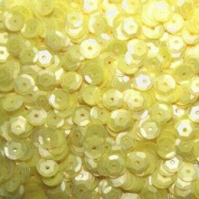 Knuste sekskantede pailletter, 6 mm, 100 gram