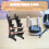 Makeup Brush Drying Stand, Duurzaam Zwart Plastic En Compact 3