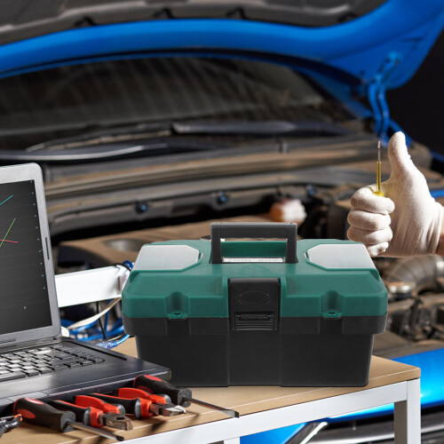 1Zwarte Kleine Plastic Portable Tool Organizer Voor Auto 2