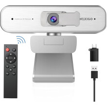 USB 2K PC WEBCAM N940P SØLV AUTOFOKUS MIKROFON