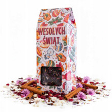 Sort julete juleaften med frugter til gave 60 g