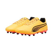 Voetbalschoenen - Puma - King Match 10757005 - Wit - Unisex - Ademend