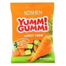 YUMMI GUMMI GULERODSFARM 70G ROSHEN