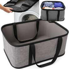 Foldbar vasketøjskurv 35L (50)