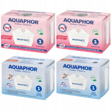Aquaphor Maxfor+ filterpatroner 2 stk. og Maxfor+ Mg2+ 2 stk.