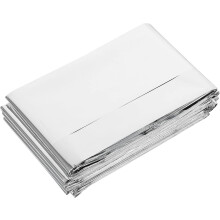 1 Stück Notfall-Überlebensdecke, Mehrzweck-Aluminiumfoliendecke