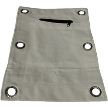 Wandmontierter Boxsack aus Canvas, klein, 40 x 26,5 cm, Fitness-Trainingstasche