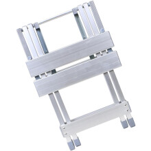Tragbarer, klappbarer Outdoor-Campinghocker mit Rahmen aus Aluminiumlegierung und glatter Oberfläche