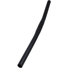 Mountainbike-Lenker aus Aluminiumlegierung, flach, 25,4 mm Durchmesser, gerade, 540 mm lang, sandfarben, schwarz