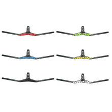 (700mmx90mm Stem, Green) Blue 660/680/700/720/760mm Bicycle Bike Mtb Stem Riser Bar Zhexin