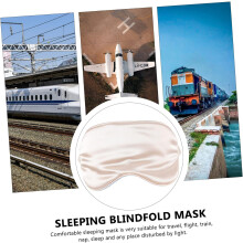 Set met slaapmasker, haarband en tasje met trekkoord voor dames.