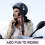Motorcycle Helmet Braid Ponytail Decoration with Suction Cup 3
