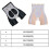 (XL, Black) High-Waisted Tummy Control Pants 3