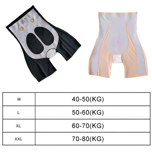 (XL, Black) High-Waisted Tummy Control Pants 2
