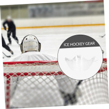 Ishockeymålvaktshjälm ansiktsskydd Halvcirkel ansiktsskydd Hockeyskydd för målvaktssäkerhet