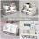 1 Wit Lade Organizer Organizer Voor Kantoor En Thuis 3
