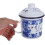 Κούπα κάμπινγκ Vintage Enamel 700ml με παχύρρευστο, ανθεκτικό σμάλτο και καπάκι, απλό στυλ 4