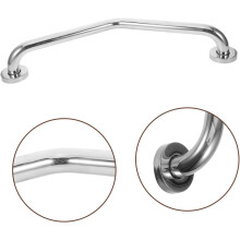 Stainless Steel Angled Grab Bar for Bathroom Safety Elderly Handrail Strong Support