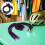 Motorcycle Helmet Braid Ponytail Decoration with Suction Cup 8
