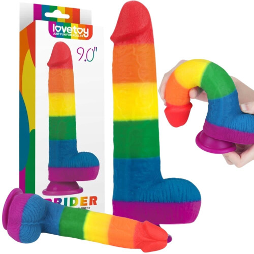 Lovetoy dildo PRIDER 9.0"