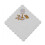 Nadverservietter, 100 stk., hvide, 1 pakke. 1