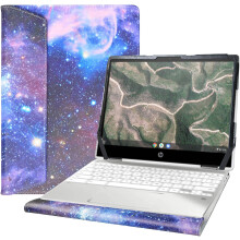 Etui med klap til HP Chromebook X360 12b 12" etui Galaxy Kosmos
