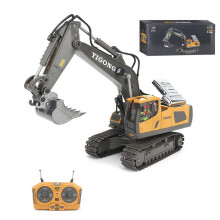 (primary color) 2.4G 9/11CH RC Excavator Bulldozer Construction Toys Remote Control Crawler