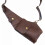 (brown) Anti-Theft Artificial Leather Underarm Double Shoulder Holster Case Wallet Bag 3