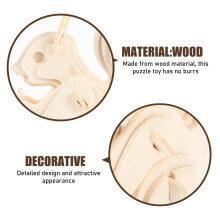 2St 3D Dierenpuzzels Voor Kinderen, Educatief En Decoratief