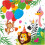Jungledyr servietter 33x33cm 20 stk. 1