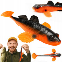 Gummiagn LIBRA LURES GOBIO 7.3" (18.54cm) - 40g - 011 - VARM ORANGE