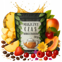 Frugtte Magisk Tid Frugtinfusion Ananas Papaya Mango Kirsebær 50 g