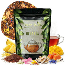 Rooibos te Ananas 50 g Ananas Mango Papaya Kokos Eksotisk Frugtig