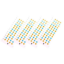 4Vellen Ukulele Toetsstickers PVC Gekleurd Beginners Oefenhulp