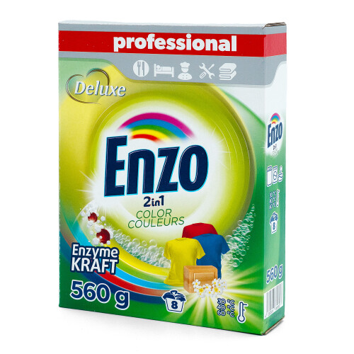 Enzo 2-i-1 farvepulver 560 g