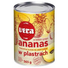 ANANAS VERA SKIVER 565G/340G LIMPOL