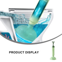 1St Closestool PVC Ontstopper Met Zuignap Groen Voor Thuis